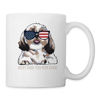 Meilleure maman Shih Tzu de tous les temps - Mug blanc - blanc - Droite