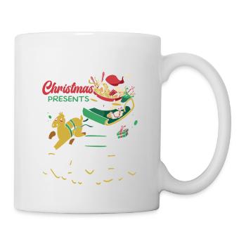 Échangez des cadeaux de Noël contre des ramen | Ramen - Mug blanc - blanc - Droite