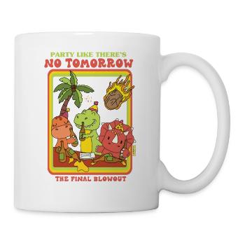Faire la fête comme s’il n’y avait pas de lendemain - The Final Blowout - Mug blanc - blanc - Droite