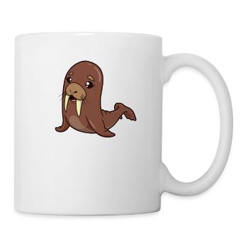 Morse Kawaii - Mug blanc - blanc - Droite