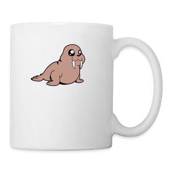 Morse Kawaii - Mug blanc - blanc - Droite