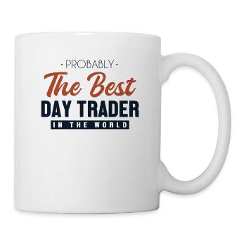Best Day Trader World Bull Bear Day Trader Stock - Mug - white - Right