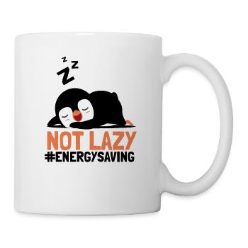 Not Lazy Energysaving Emperor Sea Bird King - Mug - white - Right