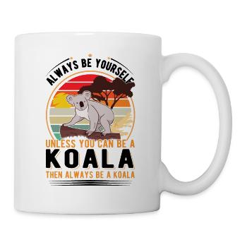 Koala Koalabär - Tasse - Weiß - Rechts