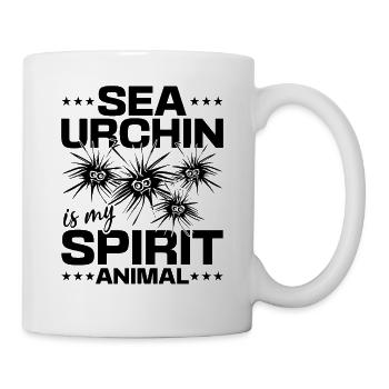 Sea Urchin Sea Animal Sea Urchin is my Spirit Animal - Mug - white - Right