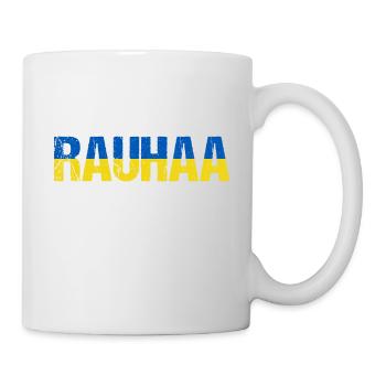 Rauhaa Frieden Ukraine Finnland - Tasse - Weiß - Rechts