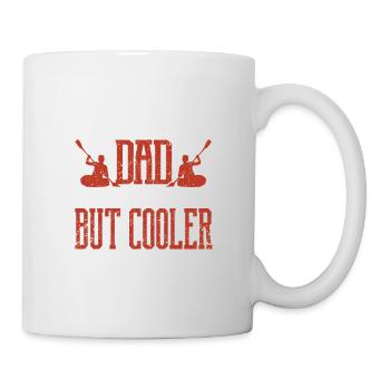Kayaking Dad Funny Father's Day Kayaker - Mug - white - Right