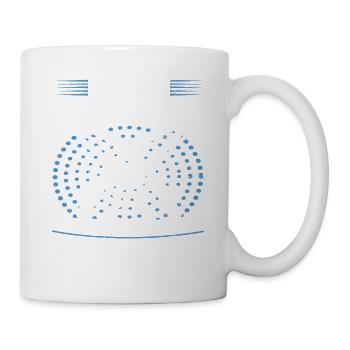 Romantische Ausflüge mit Angelrute Witz Angeln - Tasse - Weiß - Rechts