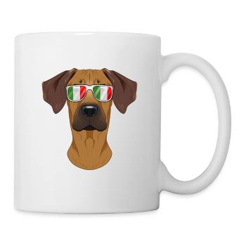 Rhodesian Ridgeback Italy Sunglasses I Italian - Mug - white - Right