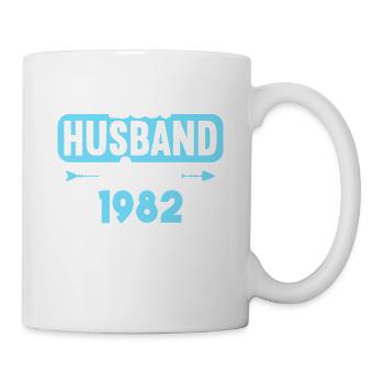 Best Wife Best Husband since 1982 - Mug - white - Right