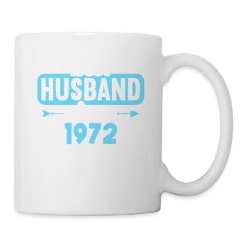 Best Wife Best Husband since 1972 - Mug - white - Right