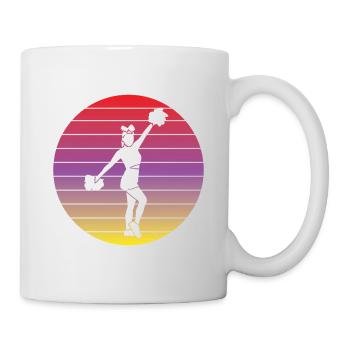 Cheerleader Gift Cheerleader Cheerleader Cheerleading - Mug - white - Right