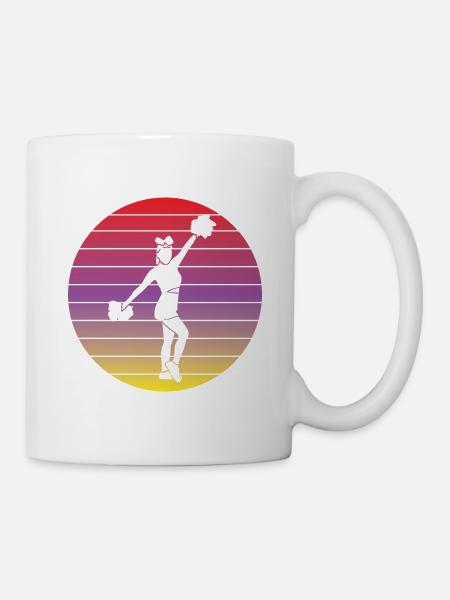 Cheerleader Gift Cheerleader Cheerleader Cheerleading - Mug - white