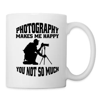 Photographers Photograph funny Photographer Camera - Mug - white - Right
