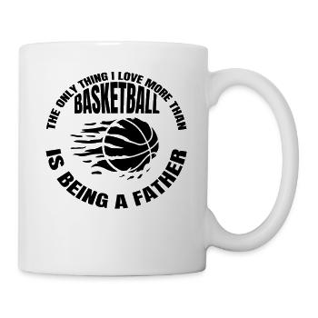 Basketball Basketball Father Basketball Lover - Mug - white - Right