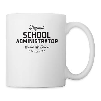 School Administrator Funny Job Title - Mug - white - Right