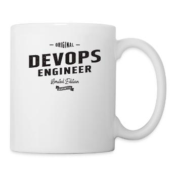 Devops Engineer Lustige Berufsbezeichnung Beruf - Tasse - Weiß - Rechts