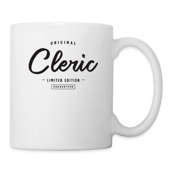 Clerc Drôle Titre du poste Profession Travailleur d’anniversaire - Mug blanc - blanc - Droite