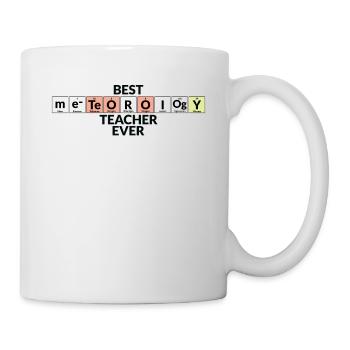 Meilleur professeur de météorologie de tous les temps - Mug blanc - blanc - Droite