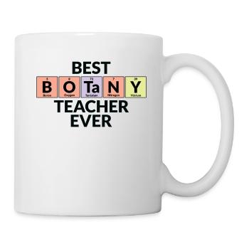 Meilleur professeur de botanique de tous les temps - Mug blanc - blanc - Droite
