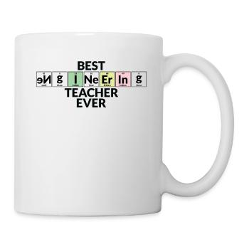 Bester Ingenieurlehrer Aller Zeiten - Tasse - Weiß - Rechts