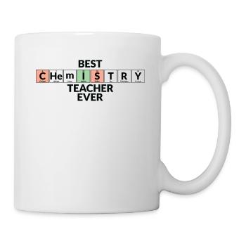 Meilleur professeur de chimie de tous les temps - Mug blanc - blanc - Droite