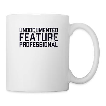 Undocumented Feature Professional Developer - Tasse - Weiß - Rechts