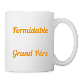 Futur grand-père cadeau annonce de grossesse - Mug blanc - blanc - Droite