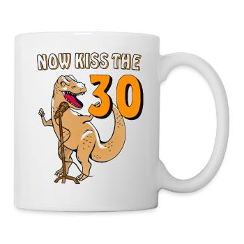 NOW KISS THE 30 - Mug - white - Right