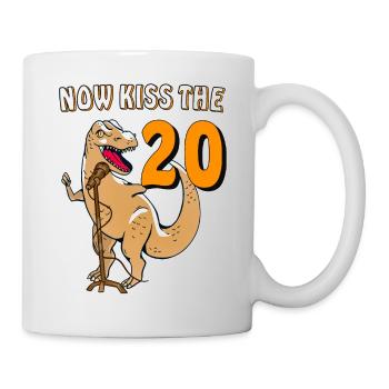 MAINTENANT EMBRASSEZ LES 20 - Mug blanc - blanc - Droite