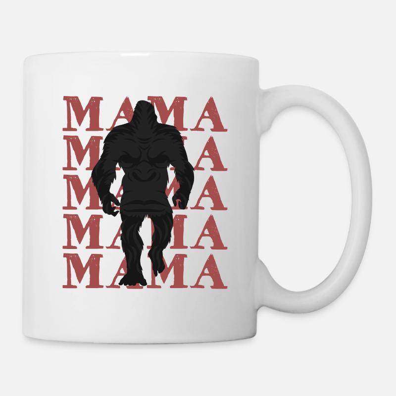 Maman Bigfoot - Mug blanc - blanc