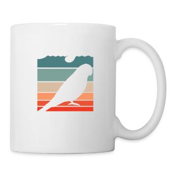 Wellensittiche Machen Mich Glücklich - Tasse - Weiß - Rechts
