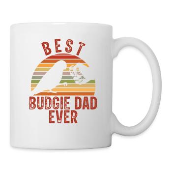 Bester Wellensittich-vater Aller Zeiten - Tasse - Weiß - Rechts
