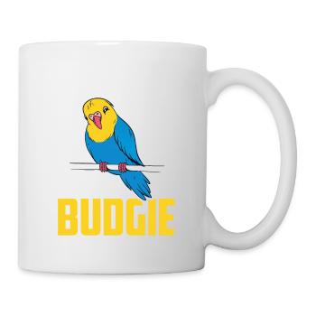 Ne soyez pas un oiseau perroquet Judgie Budgie - Mug blanc - blanc - Droite