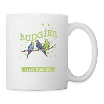 Ma perruche Perroquet Perruche - Mug blanc - blanc - Droite