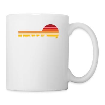 Rowing Retro Vintage Style For Rower Funny Sailing - Mug - white - Right