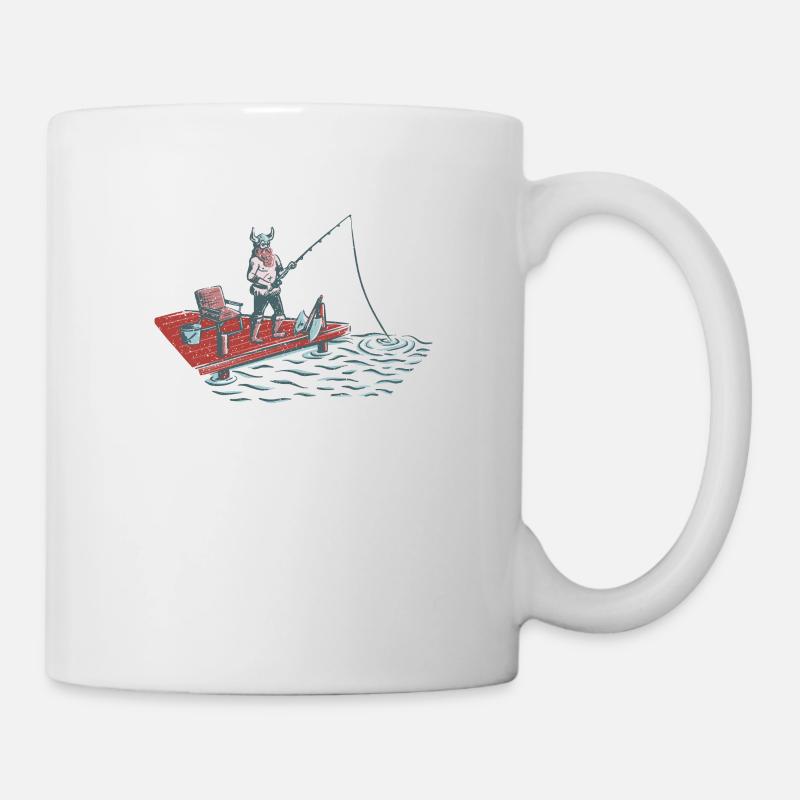 Angler - Tasse - Weiß