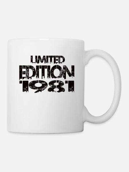 Limited Edition 1981 - Tasse - Weiß