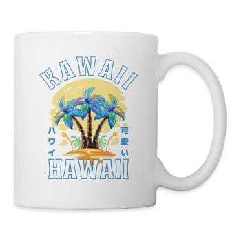 Hawaii Kawaii summer vibe - Mug - white - Right