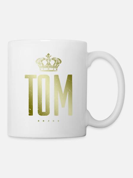 Tom - Tasse - Weiß