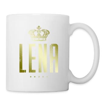 Lena - Tasse - Weiß - Rechts