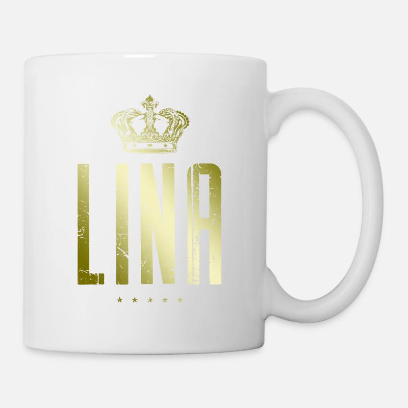 Lina - Mug blanc - blanc