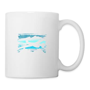 Möge die Thermik nach oben steigen Segelfliegen - Tasse - Weiß - Rechts