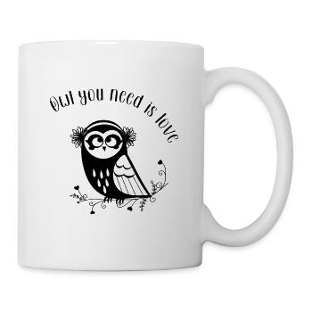 Owl Lover - Owl You Need Is Love Owl Owner - Mug - white - Right