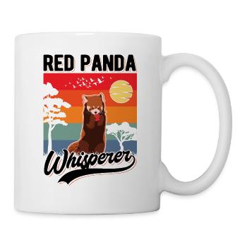 Roter Panda Flüsterer Red Panda Whisperer - Tasse - Weiß - Rechts