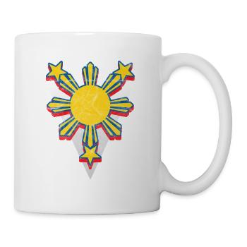 Philippines Filipino Flag Sun Pride I Gift - Mug - white - Right