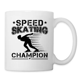 Speed Skating Champion - Mug - white - Right