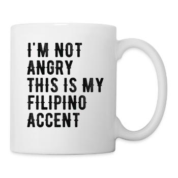 I'm not evil, my Filipino accent - Mug - white - Right