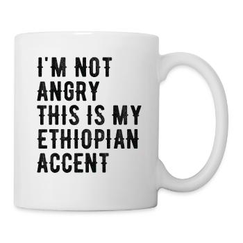 I'm not evil, my Ethiopian accent - Mug - white - Right
