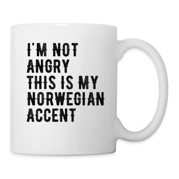 I'm not evil, my Norwegian accent - Mug - white - Right